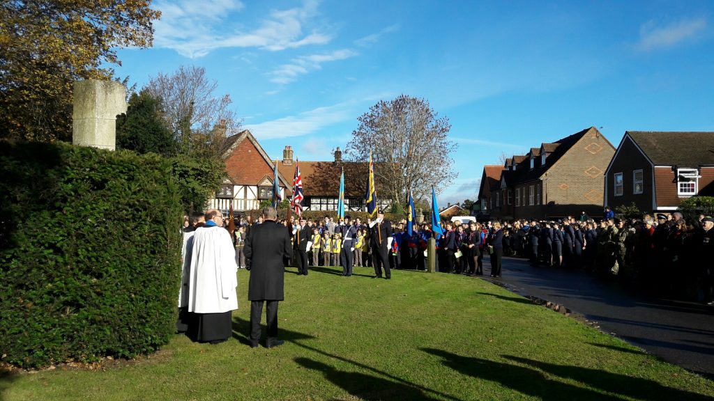 Chesham Bois Remembrance Parade 2016