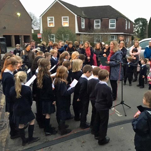 christmas carols, chesham bois