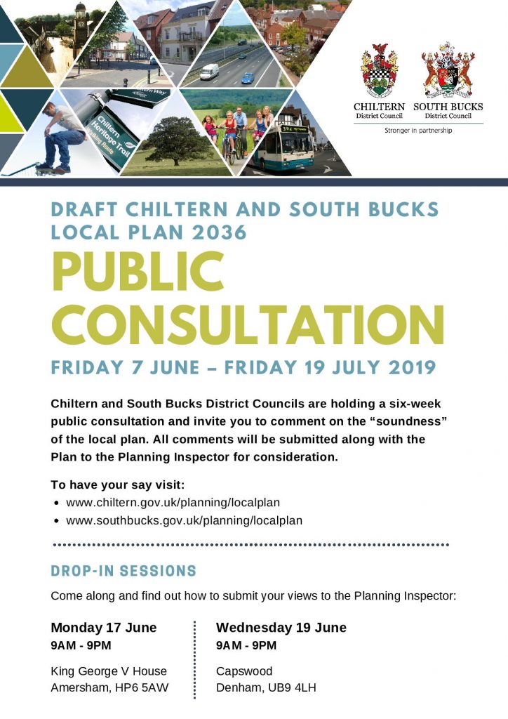 Chiltern & South Bucks Draft Local Plan Public Consultation Chesham Bois PC