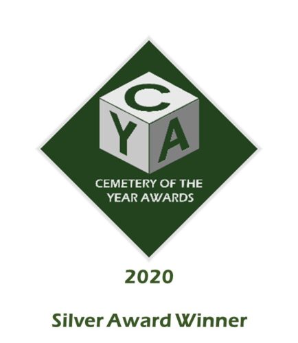 2020 Silver Cemetery of the Year Award Logo