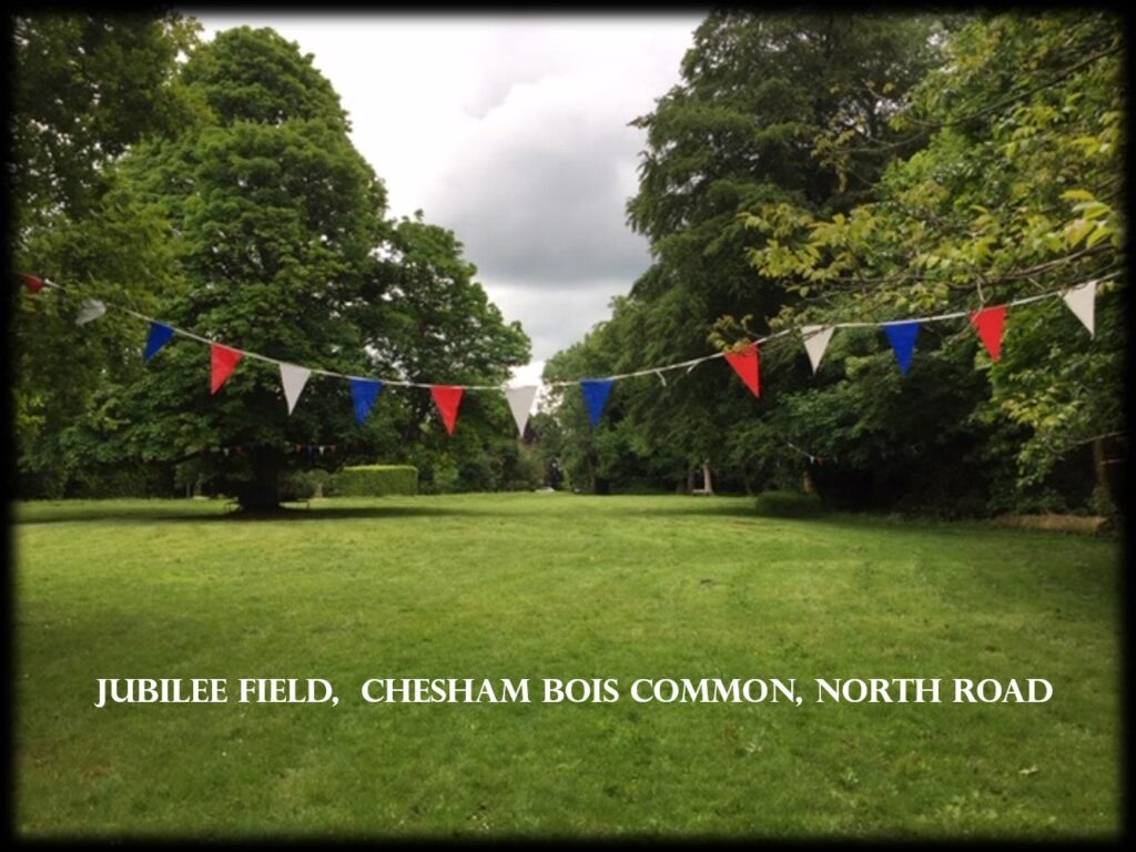 Summer Fete area renamed “Jubilee Field” Chesham Bois PC